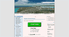 Desktop Screenshot of airplanegroundschools.com