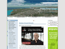 Tablet Screenshot of airplanegroundschools.com